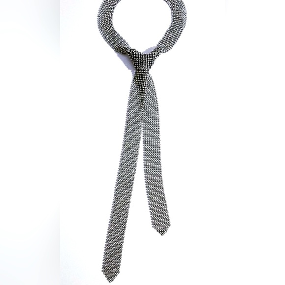 Jewel Rhinestone Tie NWT💥 - Picture 2 of 12